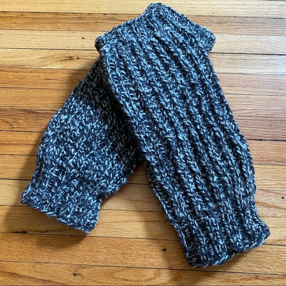 Legwarmers, Hand Knit, Fleece Lining, Kathmandu Imports, Fair Trade